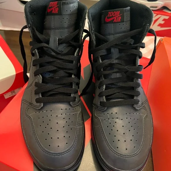 Nike Jordan 1 fearless zoom high top sneakers size 10.5 - Picture 1 of 5